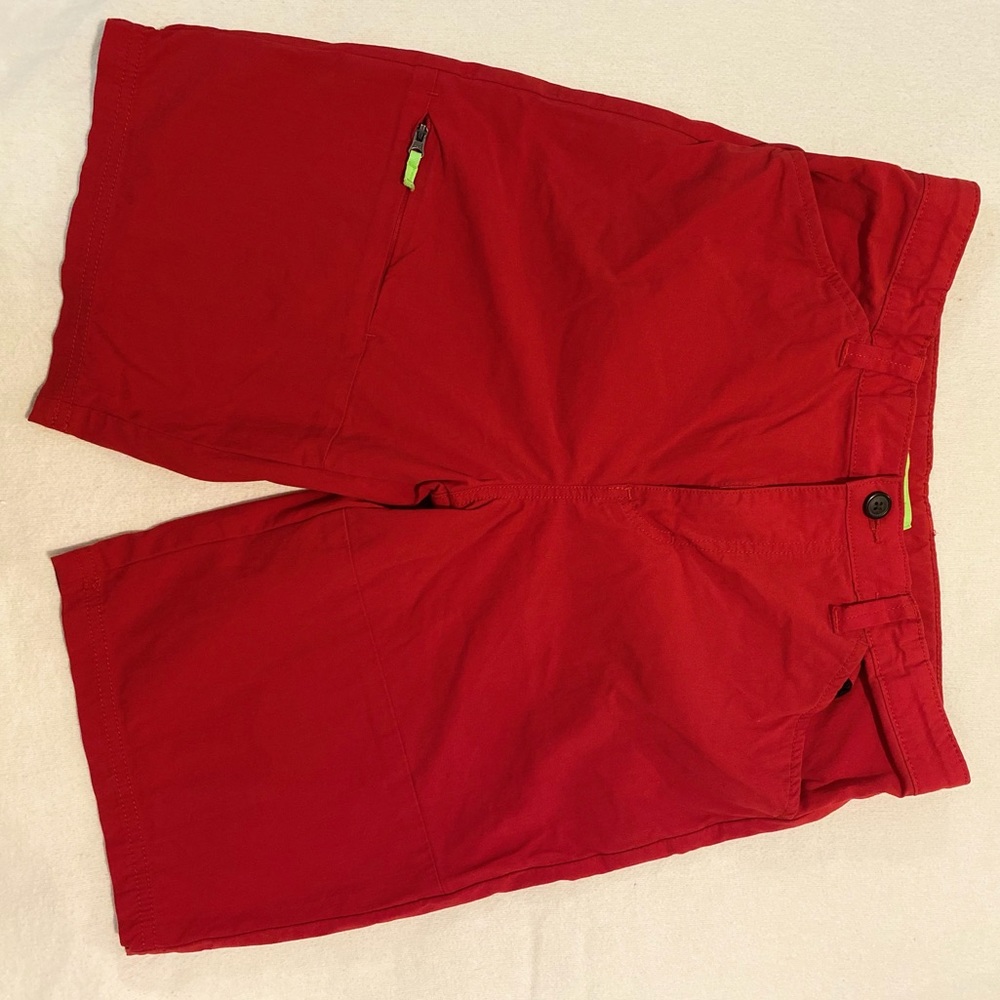 Never worn boy’s red shorts